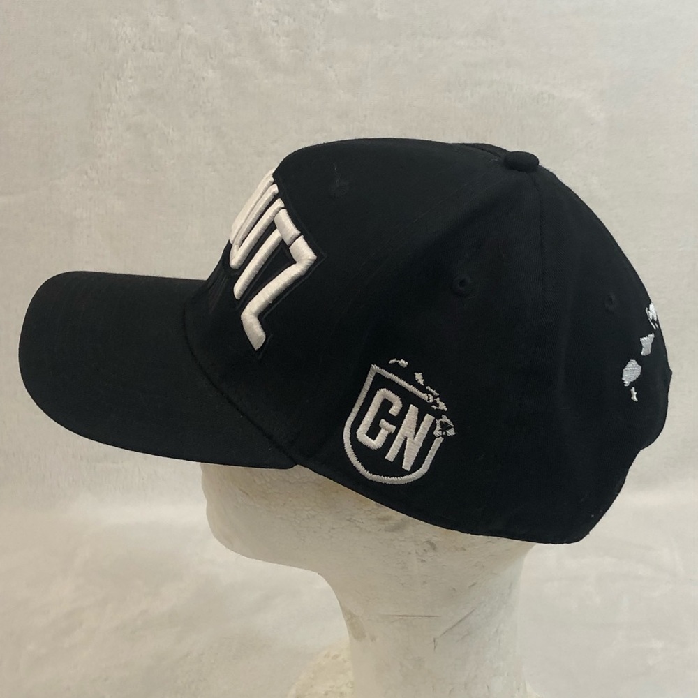 Get Nutz Wear Hawaii Black Rasta Flag Bill Embroidered Snapback Hat Cap OSFM - Picture 4 of 11